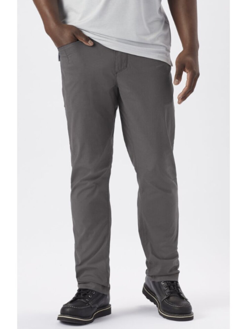 DULUTH TRADING ALASKAN HARDGEAR Free Rein Standard Fit Pants Gray Outdoor 40x30
